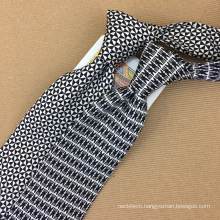 New Fashion Men Custom Made Silk Printed Novelty Tie